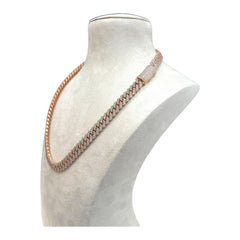 12.5mm Diamond Cuban Chain