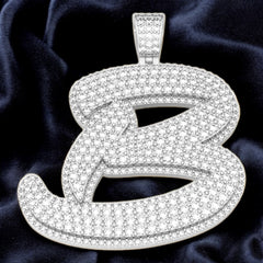 Letter B Pendant (2")