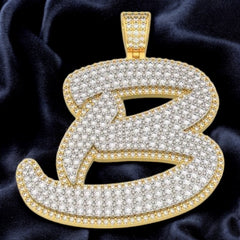 Letter B Pendant (2")