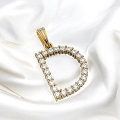 Letter D Pendant (0.8")