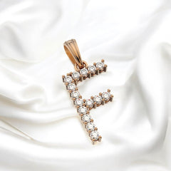 Letter F Pendant (0.8")