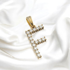 Letter F Pendant (0.8")