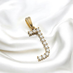 Letter J Pendant (0.8")