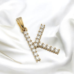Letter K Pendant (0.8")