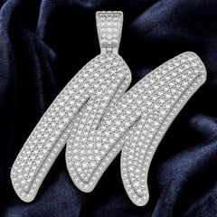 Letter M Pendant (2")