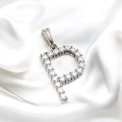 Letter P Pendant (0.8")