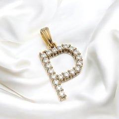 Letter P Pendant (0.8")