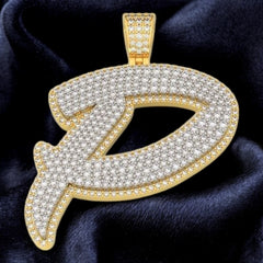 Letter P Pendant (2")