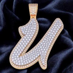 Letter U Pendant (2")