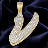 Letter V Pendant (2")