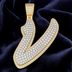 Letter V Pendant (2")