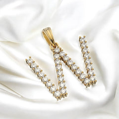 Letter W Pendant (0.8")