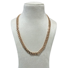 12mm Gold Cuban Chain