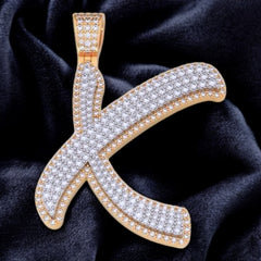 Letter X Pendant (2")