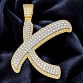 Letter X Pendant (2")