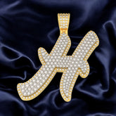 Letter H Pendant (2")