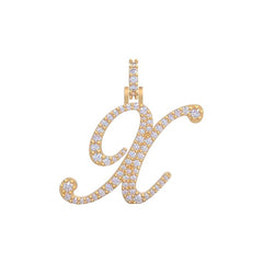 Letter X Pendant (1")