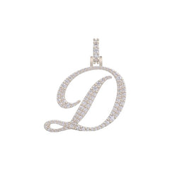 Letter D Pendant (1")