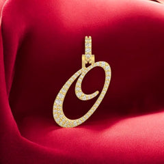 Letter O Pendant (1")