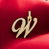 Letter W Pendant (1")