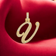 Letter V Pendant (1")