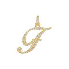Letter F Pendant (1")