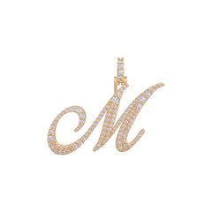 Letter M Pendant (1")
