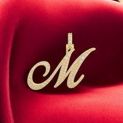 Letter M Pendant (1")