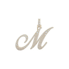 Letter M Pendant (1")