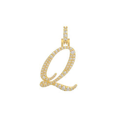 Letter Q Pendant (1")