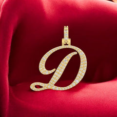 Letter D Pendant (1")