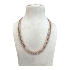 12.5mm Diamond Cuban Chain