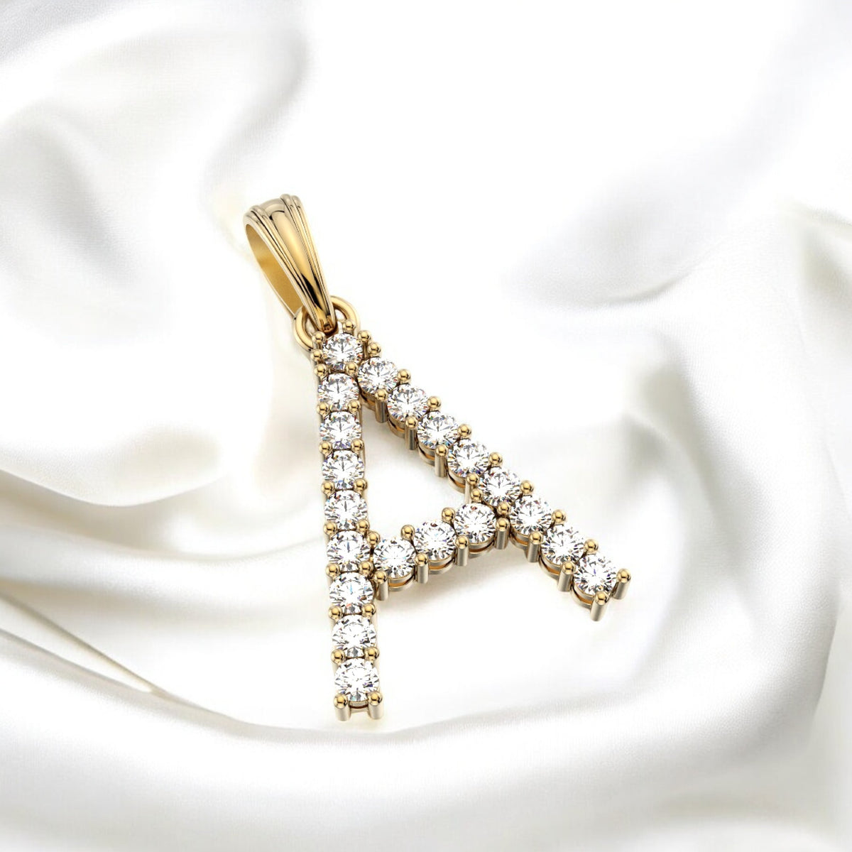 Letter A Pendant (0.8")