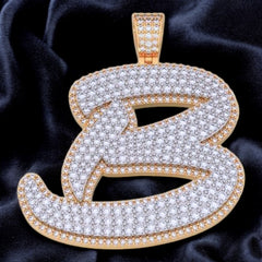Letter B Pendant (2")