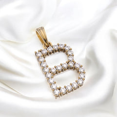 Letter B Pendant (0.8")