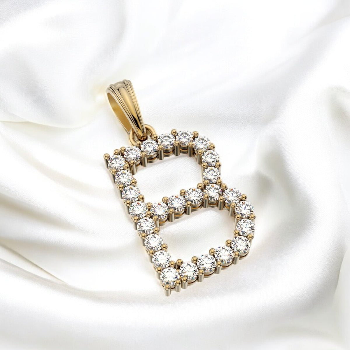 Letter B Pendant (0.8")