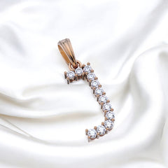 Letter J Pendant (0.8")