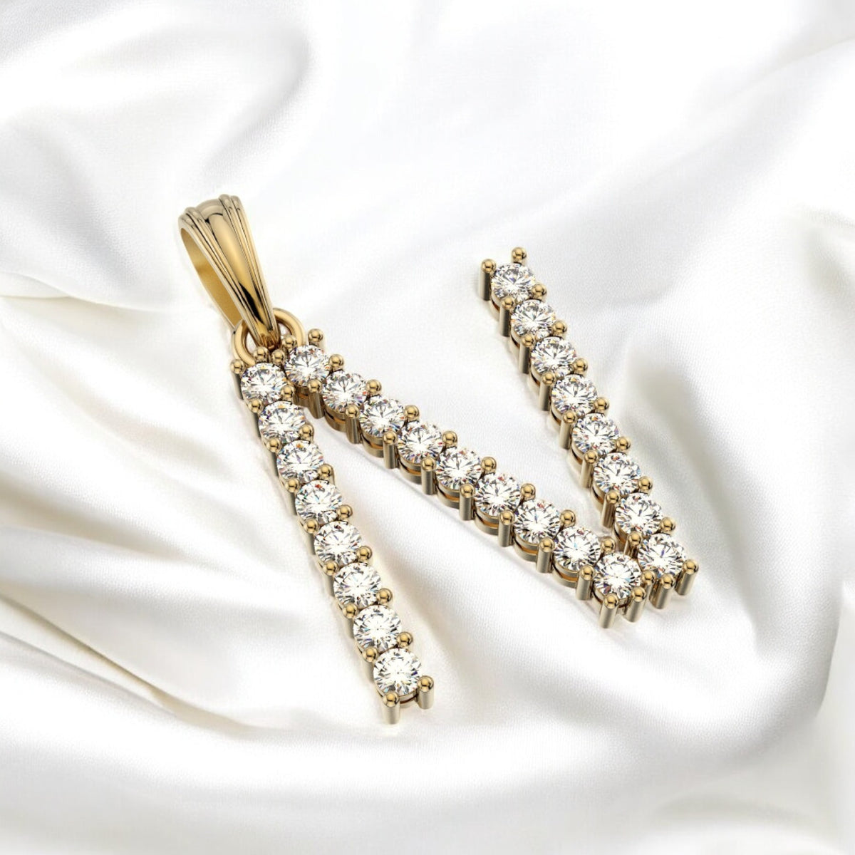 Letter N Pendant (0.8")