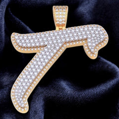 Letter T Pendant (2")