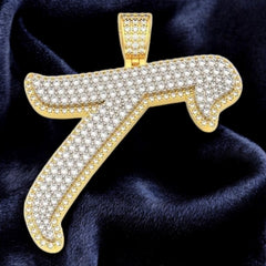 Letter T Pendant (2")