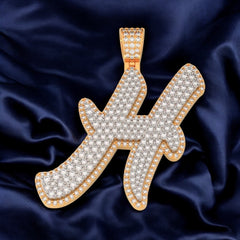 Letter H Pendant (2")