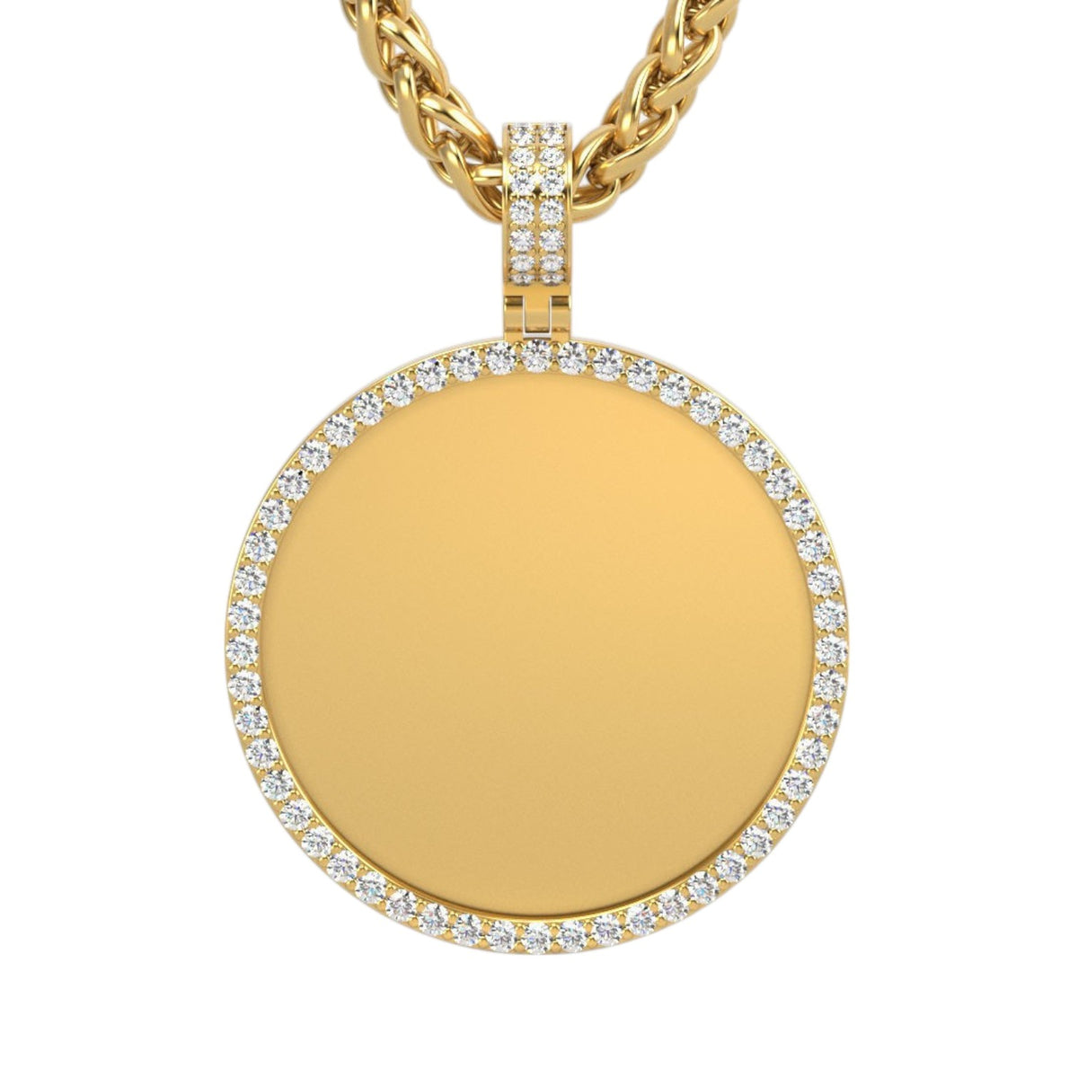 Circle Picture Pendant 1.0" - 2.0"