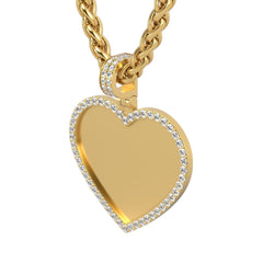 Heart Picture Pendant 1.0" - 2.0"