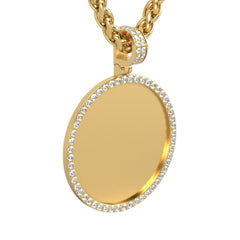 Circle Picture Pendant 1.0" - 2.0"