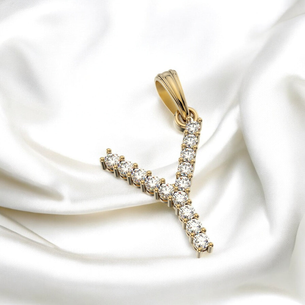 Letter Y Pendant (0.8")