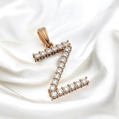 Letter Z Pendant (0.8")