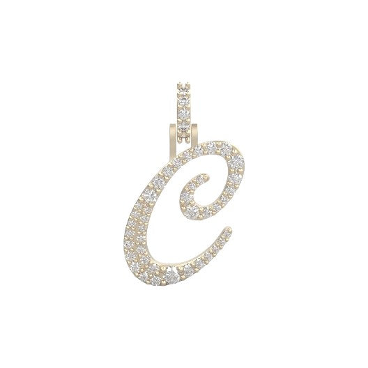 Letter C Pendant (1")