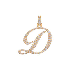 Letter D Pendant (1")