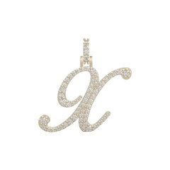 Letter X Pendant (1")