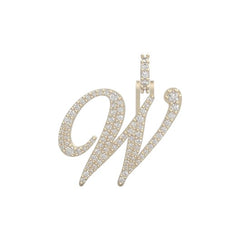 Letter W Pendant (1")
